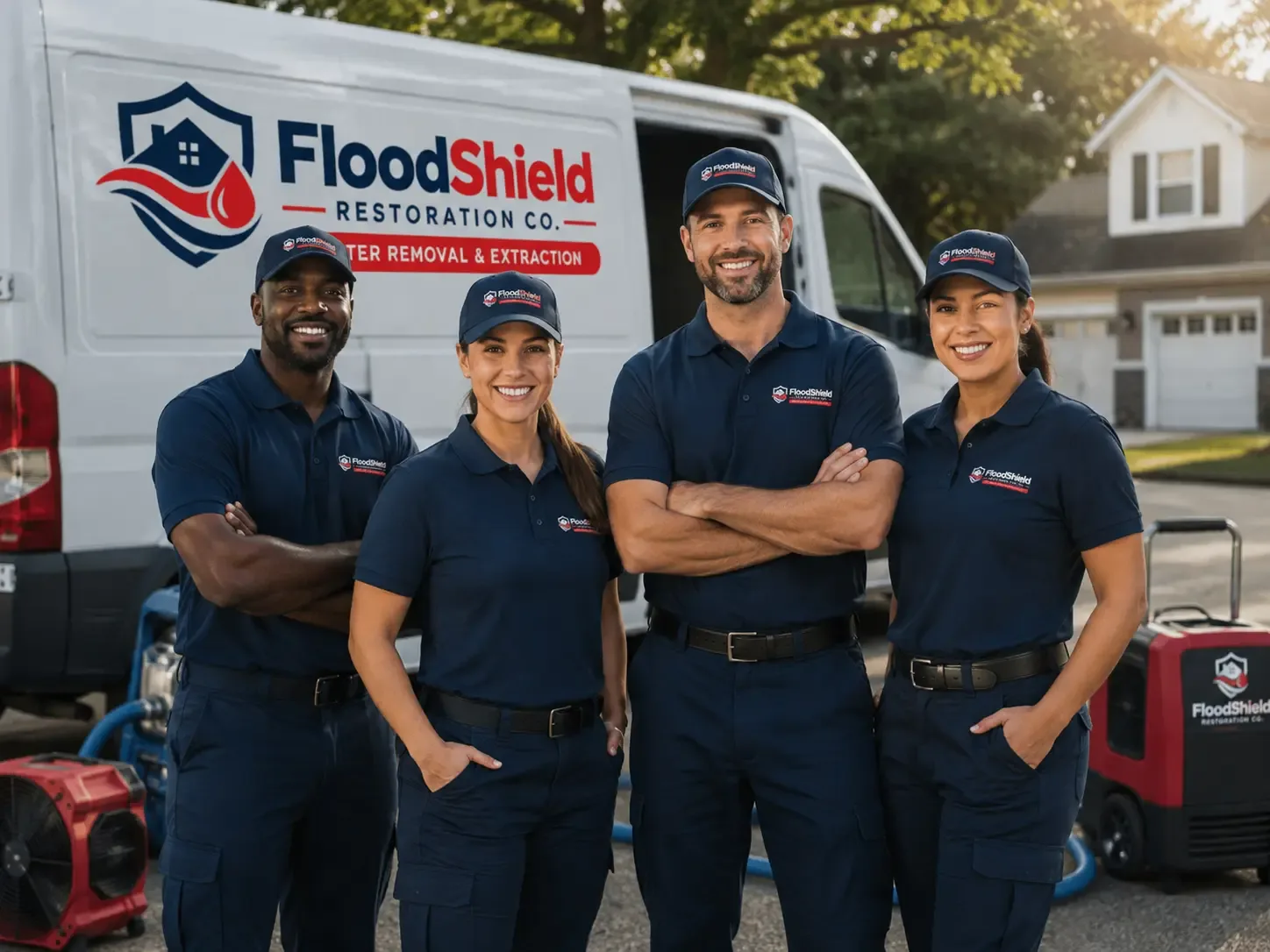 Flood Damage Restoration company in De Graff, OH